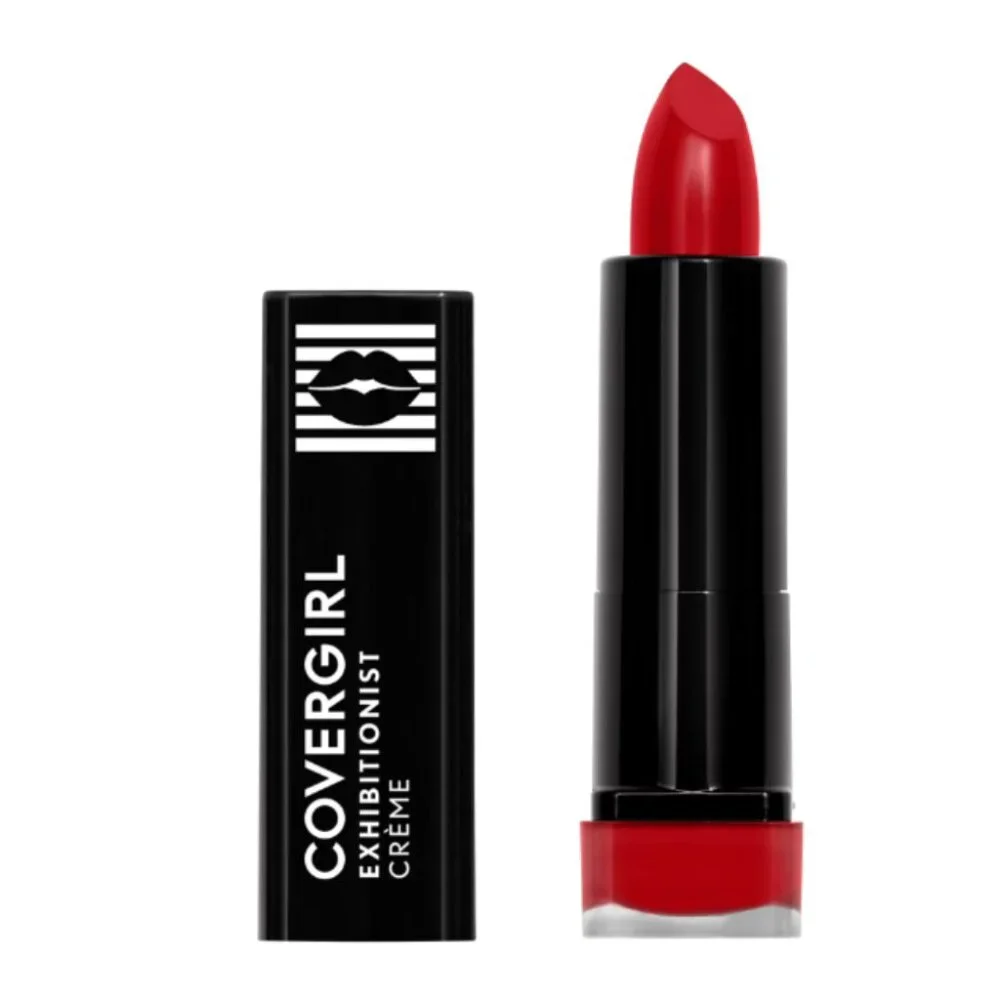 COVERGIRL Exhibitionist Cream Lipstick 510 Real Red 0.12 oz NEW
